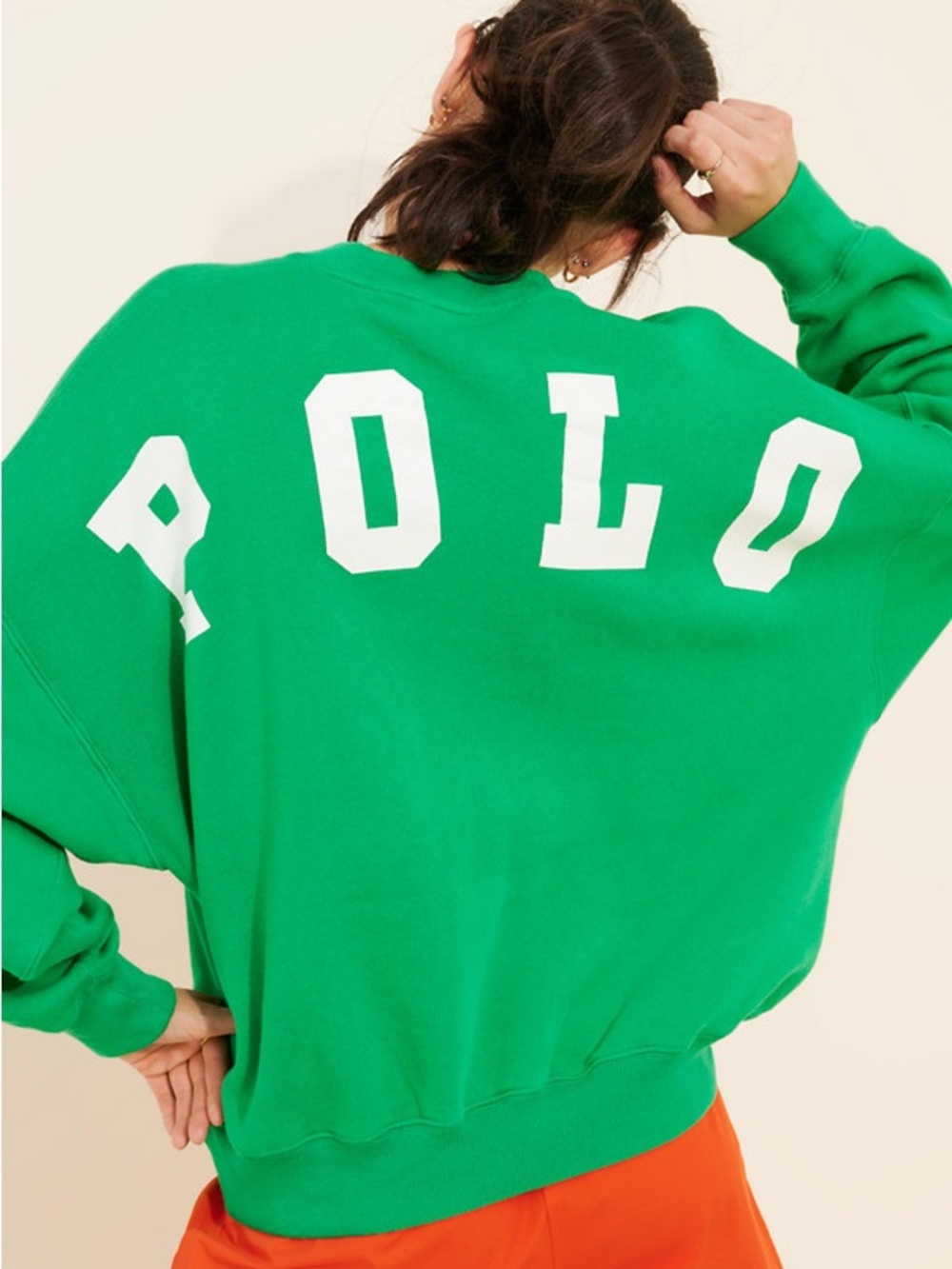 POLO RALPH LAUREN Artic Fleece Polo Crewneck Sweatshirt